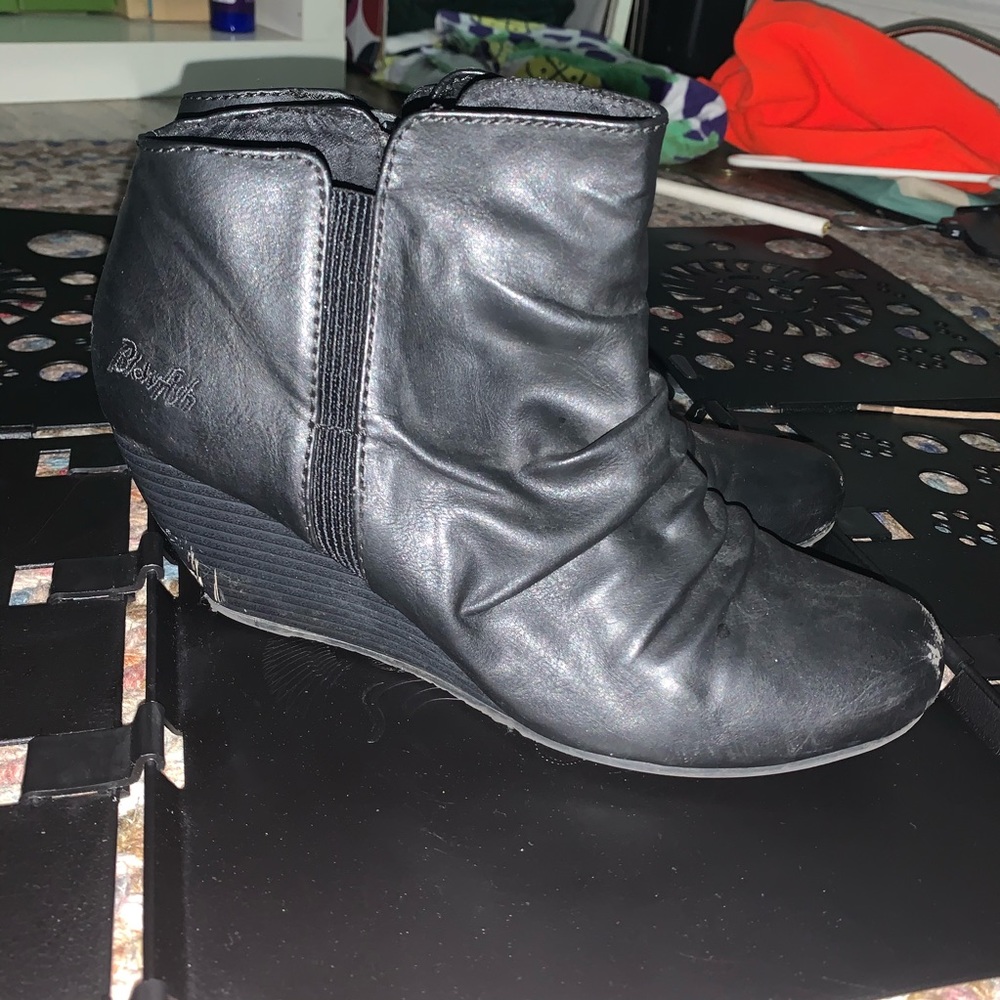 Black booties